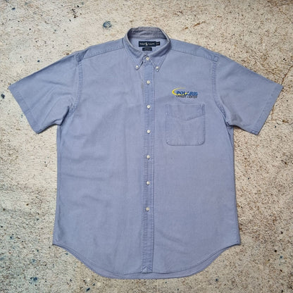 Ralph Lauren WORK WEAR SHIRT SHORT SLEEVE - Blue - Size M