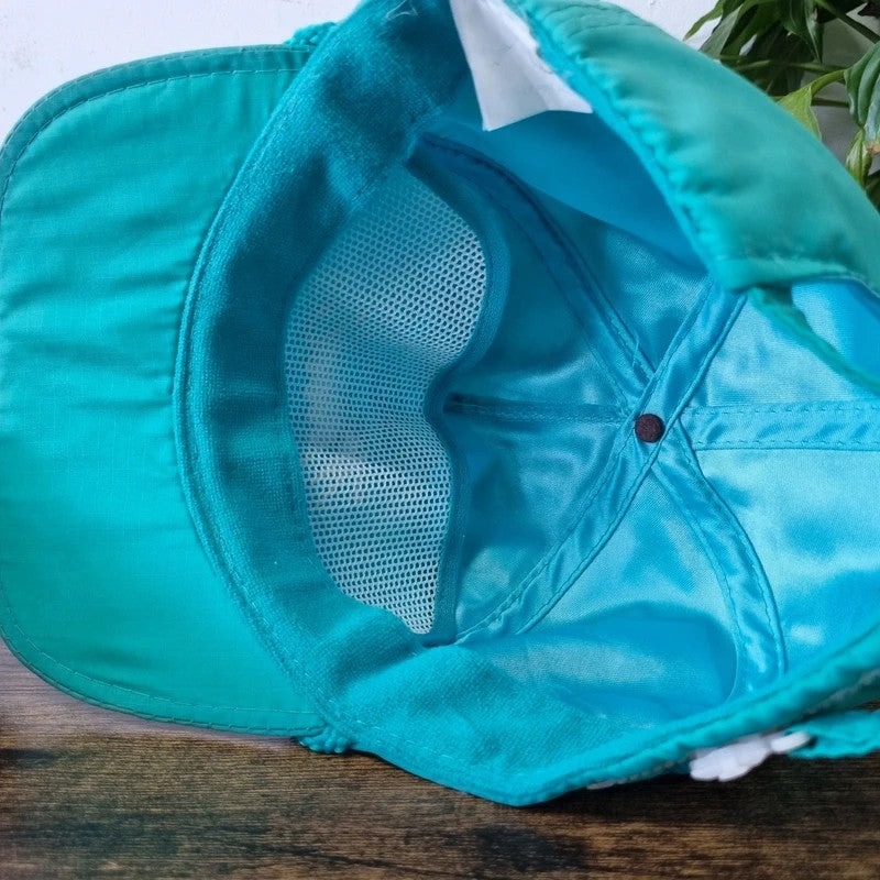 Vintage American Trucker Hat Snapback cap one size adjustable green Maui