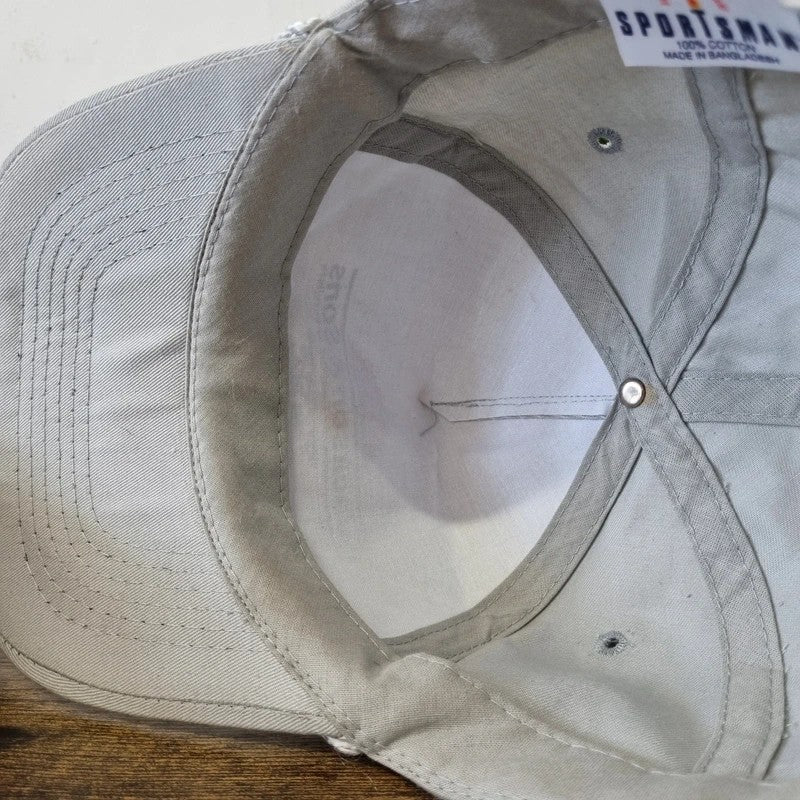 Vintage American Trucker Hat Snapback cap one size adjustable grey Jackson & sons