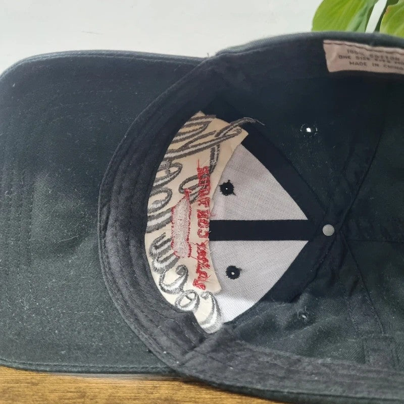Vintage American Baseball Hat Snapback cap one size adjustable black coca cola