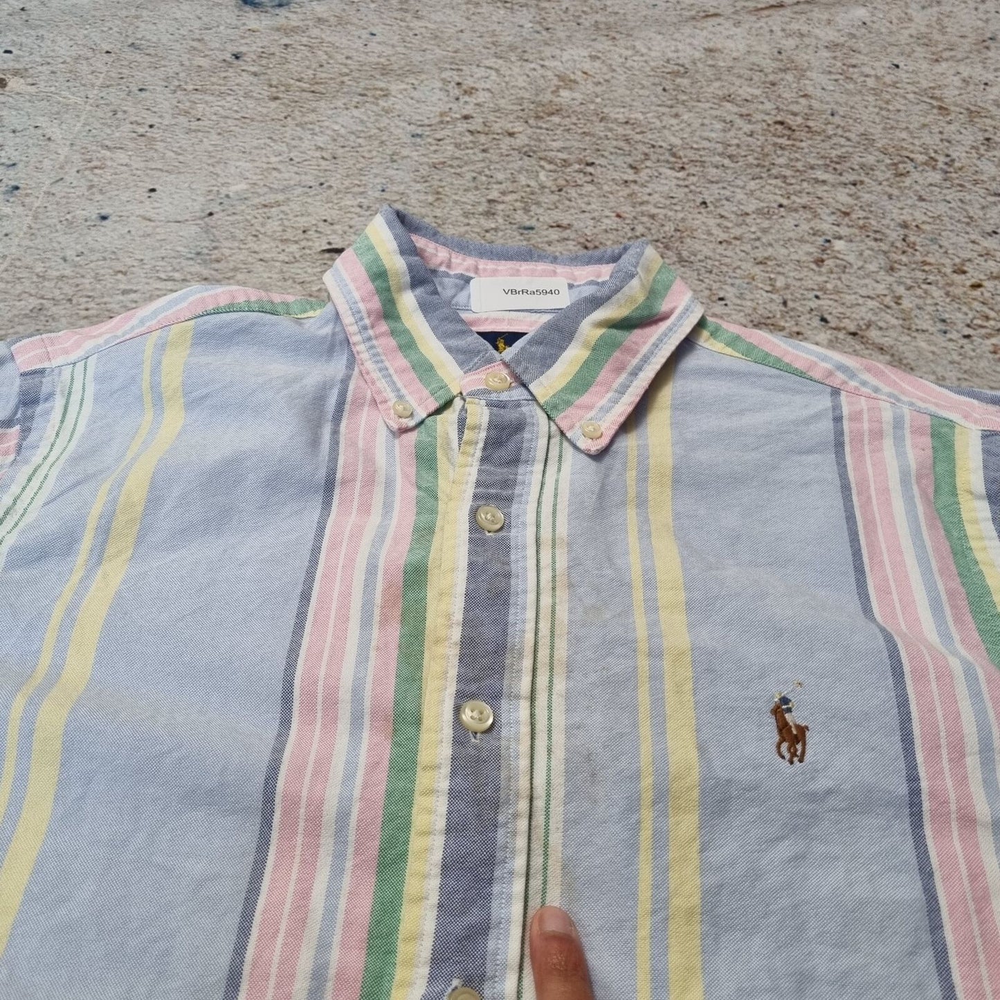 Ralph Lauren OXFORD SHIRT CLASSIC FIT STRIPED - Multicolour - Size S