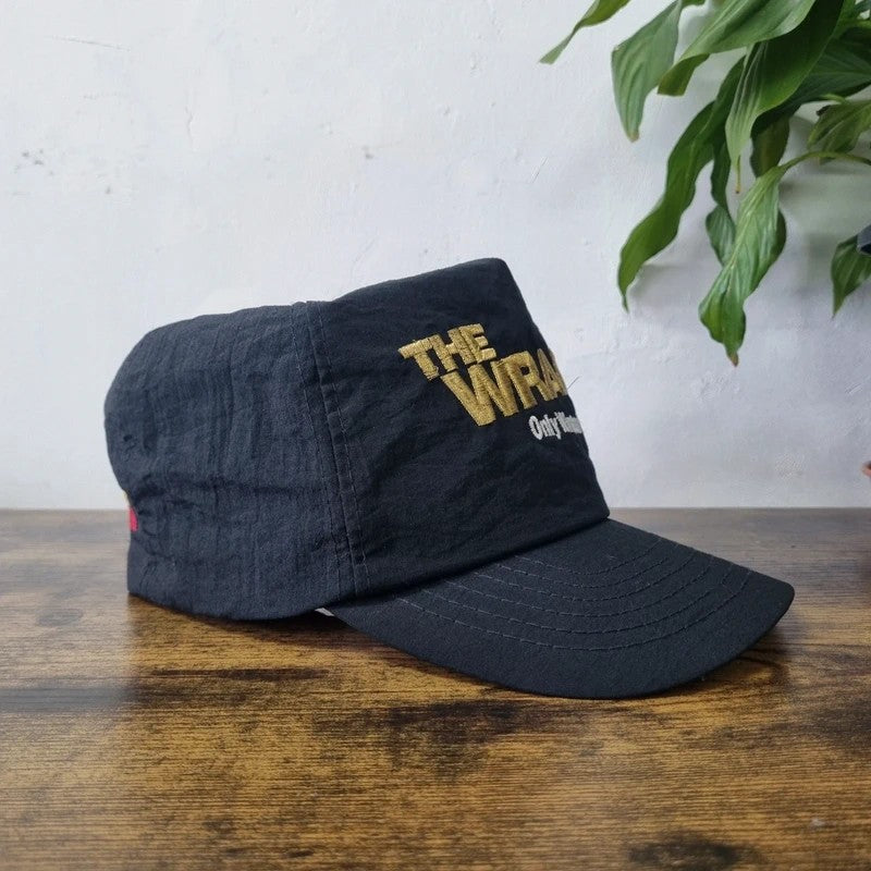 Vintage American Trucker Hat Snapback cap one size adjustable black the Wrap winston