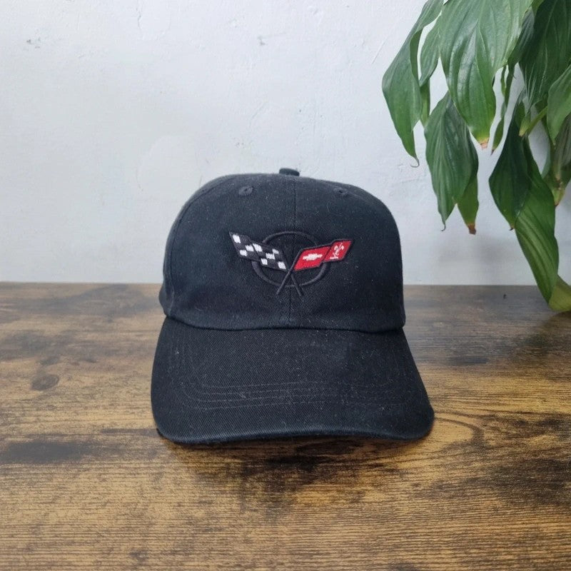 Vintage American Baseball Hat Snapback cap one size adjustable chevrolet black