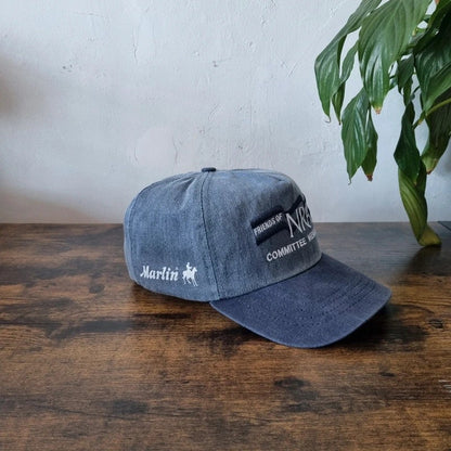 Vintage American Baseball Hat Snapback cap one size adjustable blue friends of NRA