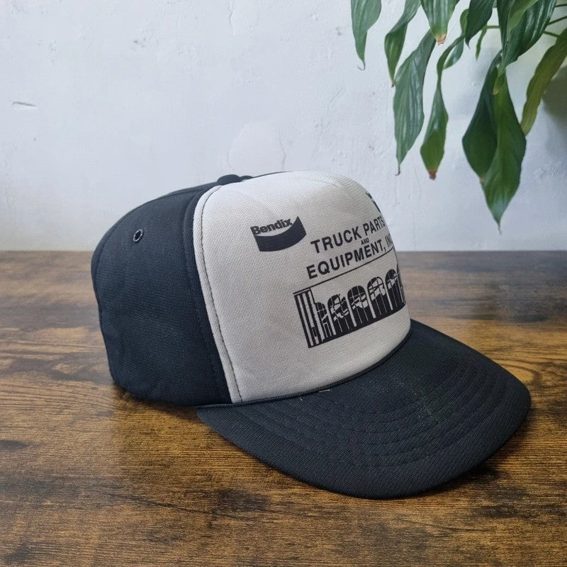 Vintage American Trucker Hat Snapback cap one size adjustable truck parts