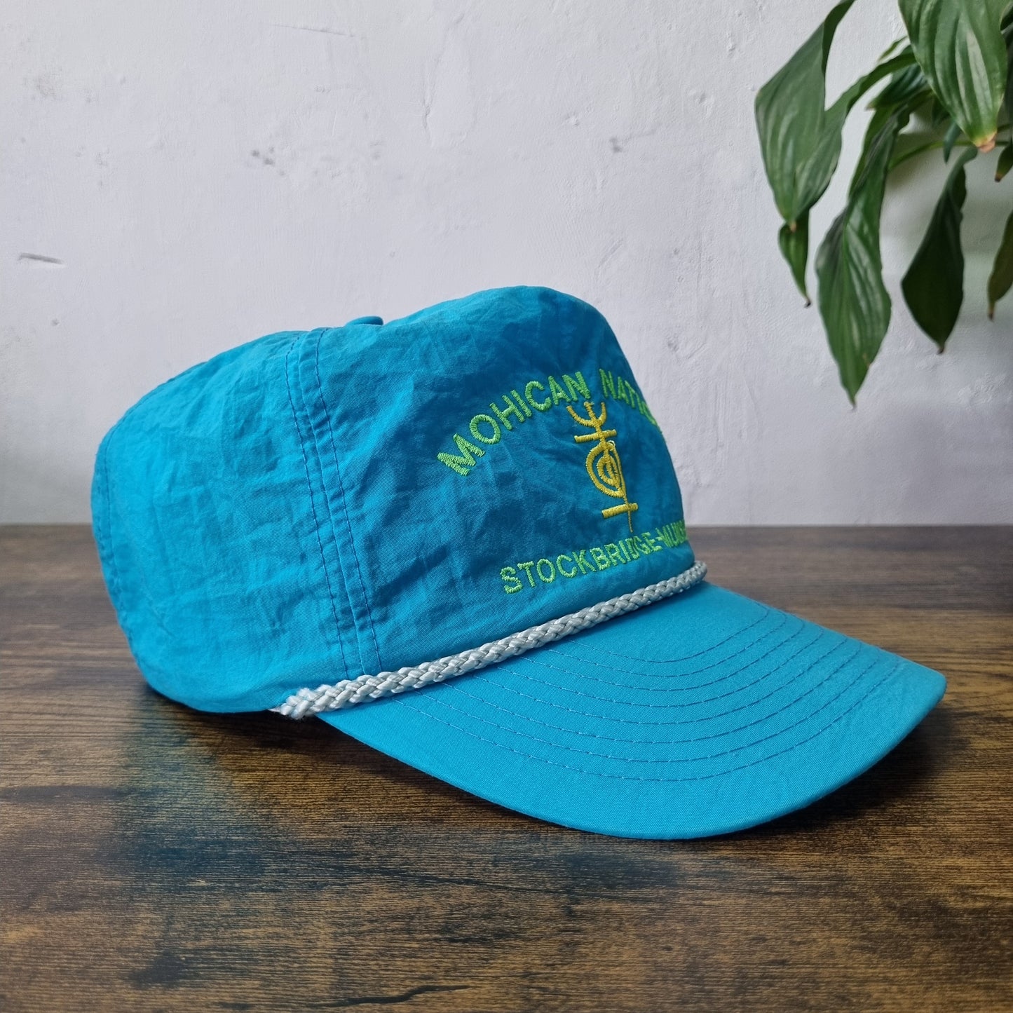Vintage American Trucker Hat Snapback cap one size blue mohican nation