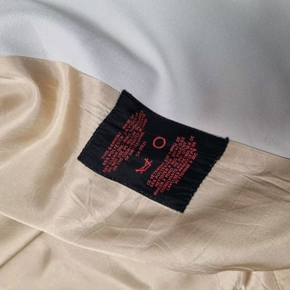 Aquascutum London England Trench Coat Mac Jacket Khaki Beige Mens Size 40