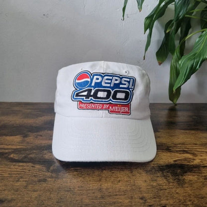 Vintage American baseball Hat Snapback cap one size adjustable Pepsi 400 Nascar racing