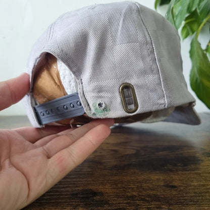 Vintage American Trucker Hat Snapback cap one size adjustable grey international harvester