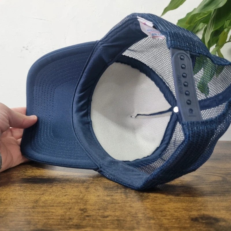Vintage American Baseball Hat Snapback cap one size adjustable navy shellback tavern