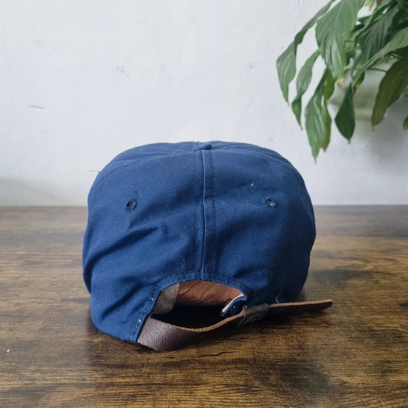 Vintage American baseball Hat Snapback cap one size adjustable willows run blue