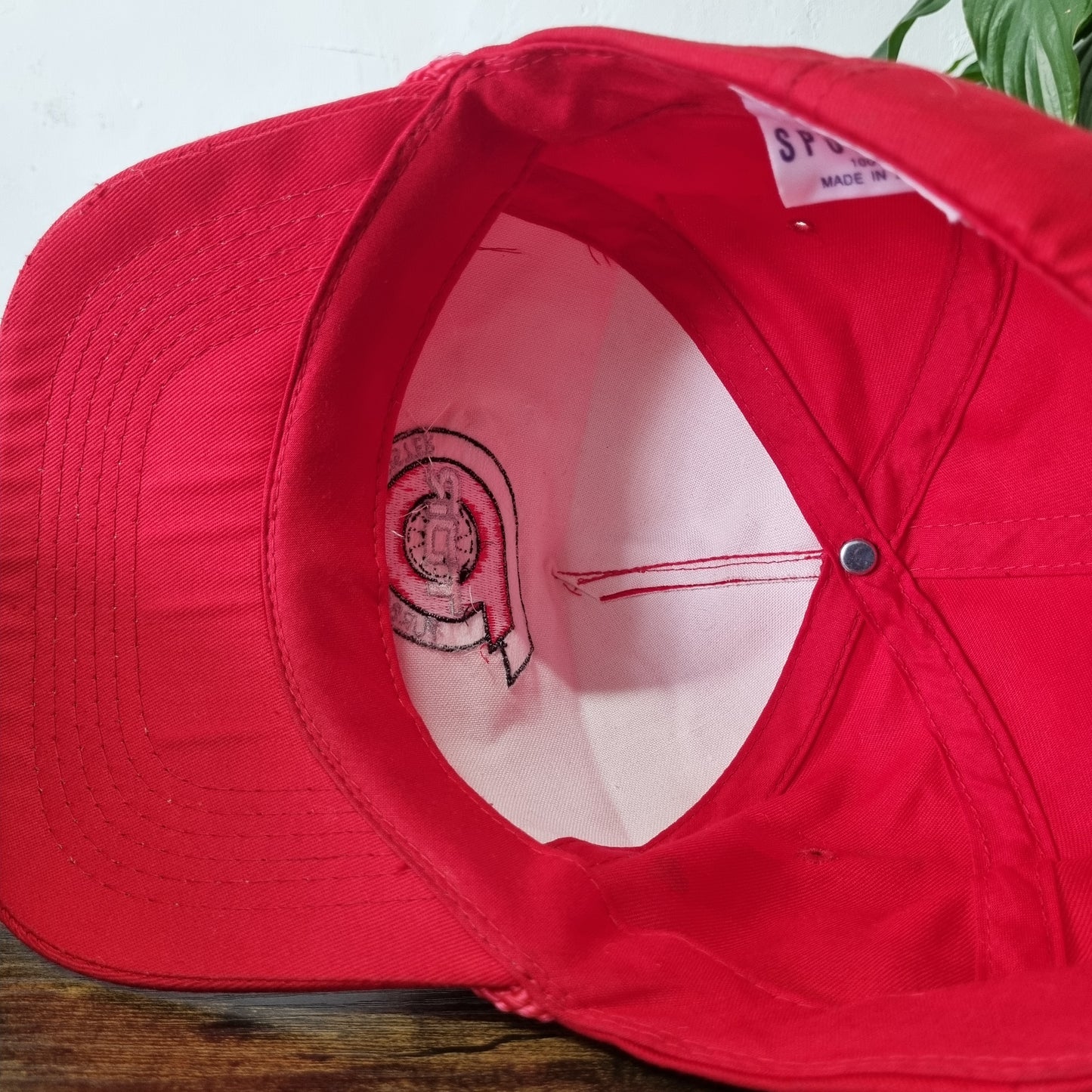 Vintage American Trucker Hat Snapback cap one size red Turbo diesel Register