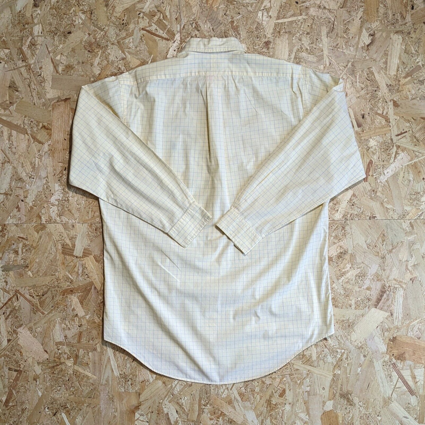 Ralph Lauren Sleeve Yarmouth Check - Size 15.5 32 33- Yellow