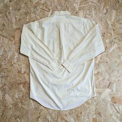 Ralph Lauren Sleeve Yarmouth Check - Size 15.5 32 33- Yellow