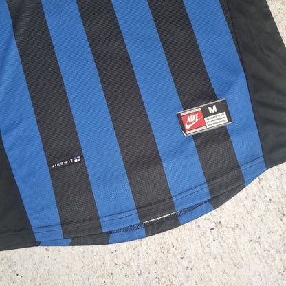 Nike INTER MILAN JERSEY 1998/99 HOME SHIRT RONALDO #9 - Blue - Size M