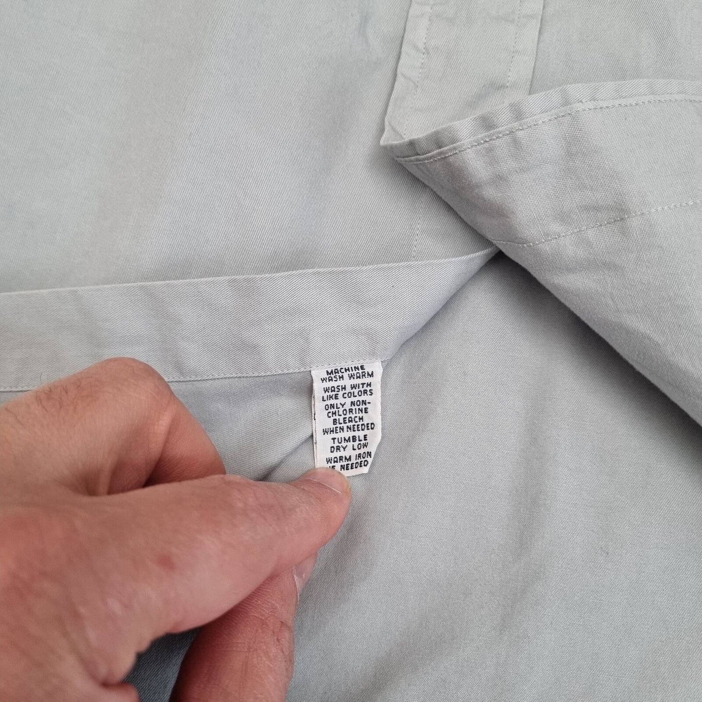 Ralph Lauren OXFORD SHIRT CLASSIC FIT PLAIN - Grey - Size M