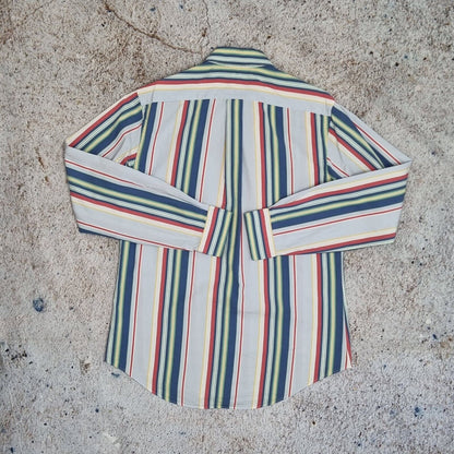 Polo Ralph Lauren OXFORD SHIRT CUSTOM FIT STRIPE - Blue - Size M