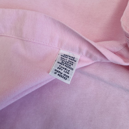 Ralph Lauren OXFORD SHIRT CLASSIC FIT PLAIN - Pink - Size L