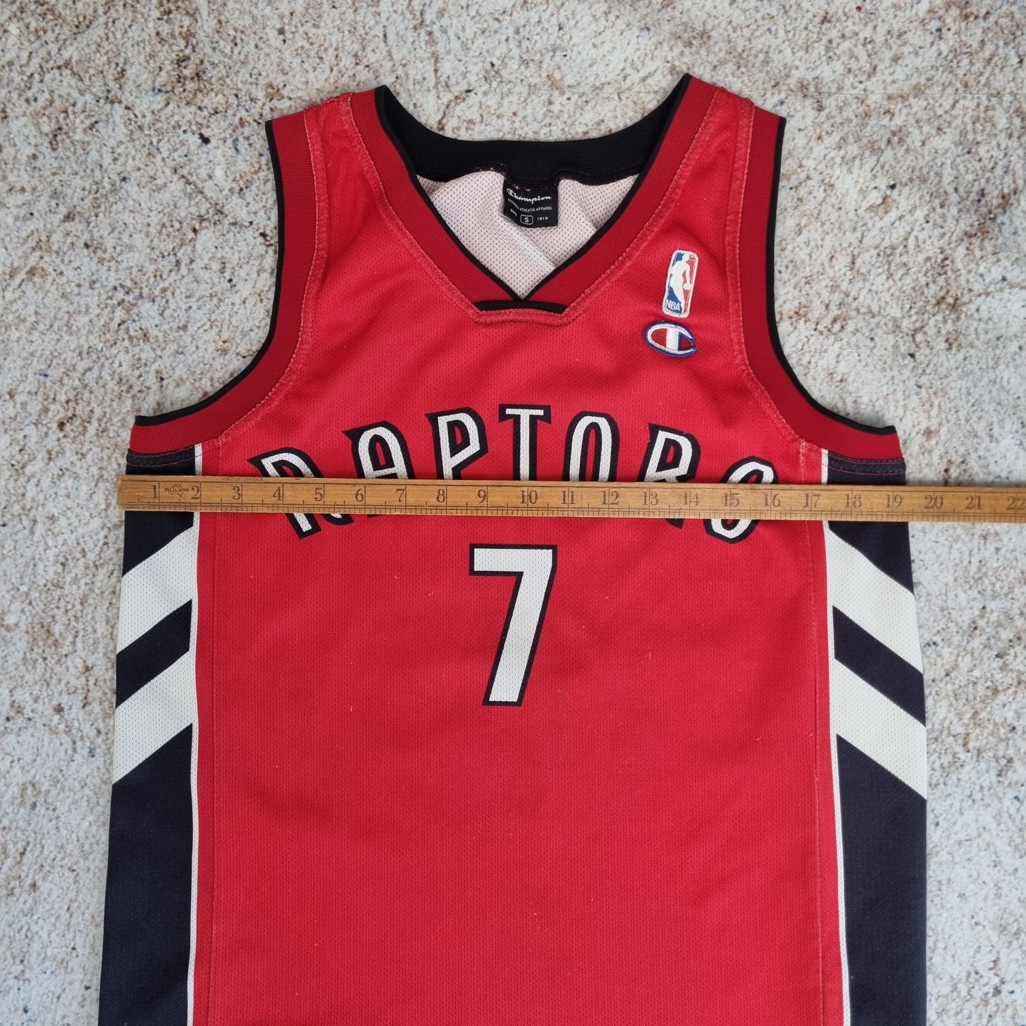 CHAMPION TORONTO RAPTORS Bargnani #7 - Size S RED
