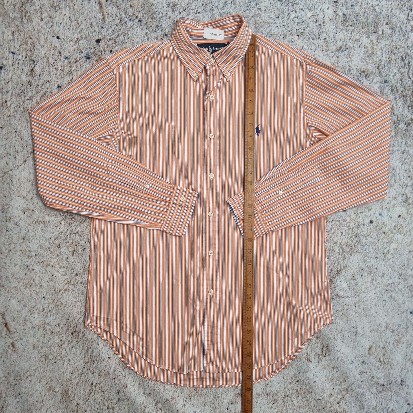 Ralph Lauren OXFORD SHIRT CLASSIC FIT STRIPE - Orange - Size M