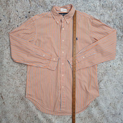 Ralph Lauren OXFORD SHIRT CLASSIC FIT STRIPE - Orange - Size M