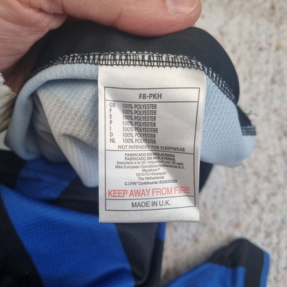 Nike INTER MILAN JERSEY 1998/99 HOME SHIRT RONALDO #9 - Blue - Size M