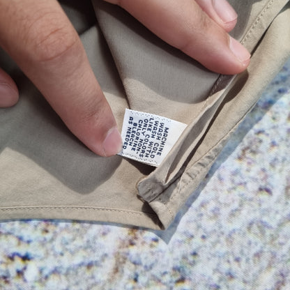 RALPH LAUREN OXFORD SHIRT MARLOWE PLAIN  - Brown - Size XL