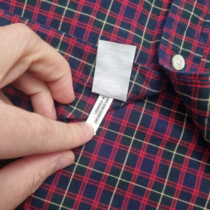 Ralph Lauren OXFORD SHIRT CHECK TARTAN - Red - Size L