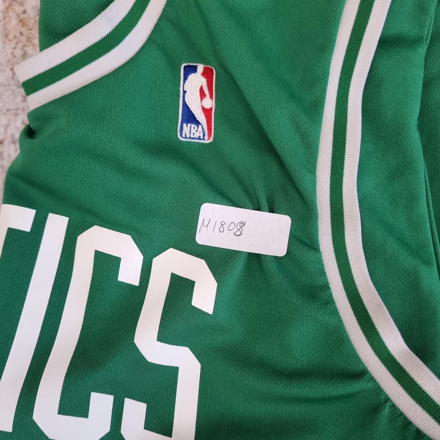 ADIDAS BOSTON CELTICS BASKETBALL JERSEY 2007  #5 GARNETT Size M GREEN