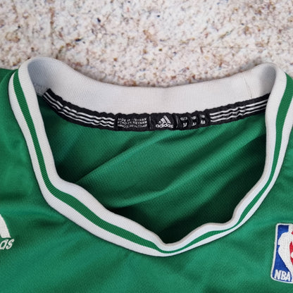 ADIDAS BOSTON CELTICS BASKETBALL JERSEY 2007  #5 GARNETT Size M GREEN