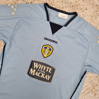 Diadora LEEDS UNITED JERSEY 2004/05 AWAY 3RD - Blue - Size S