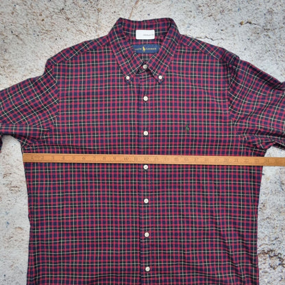 Ralph Lauren OXFORD SHIRT CHECK TARTAN - Red - Size L