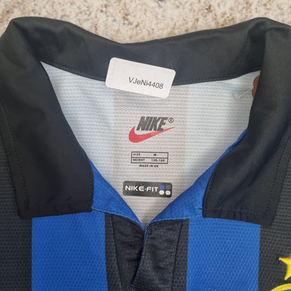 Nike INTER MILAN JERSEY 1998/99 HOME SHIRT RONALDO #9 - Blue - Size M