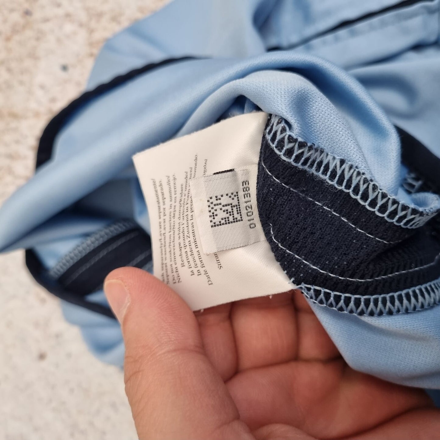 Diadora LEEDS UNITED JERSEY 2004/05 AWAY 3RD - Blue - Size S