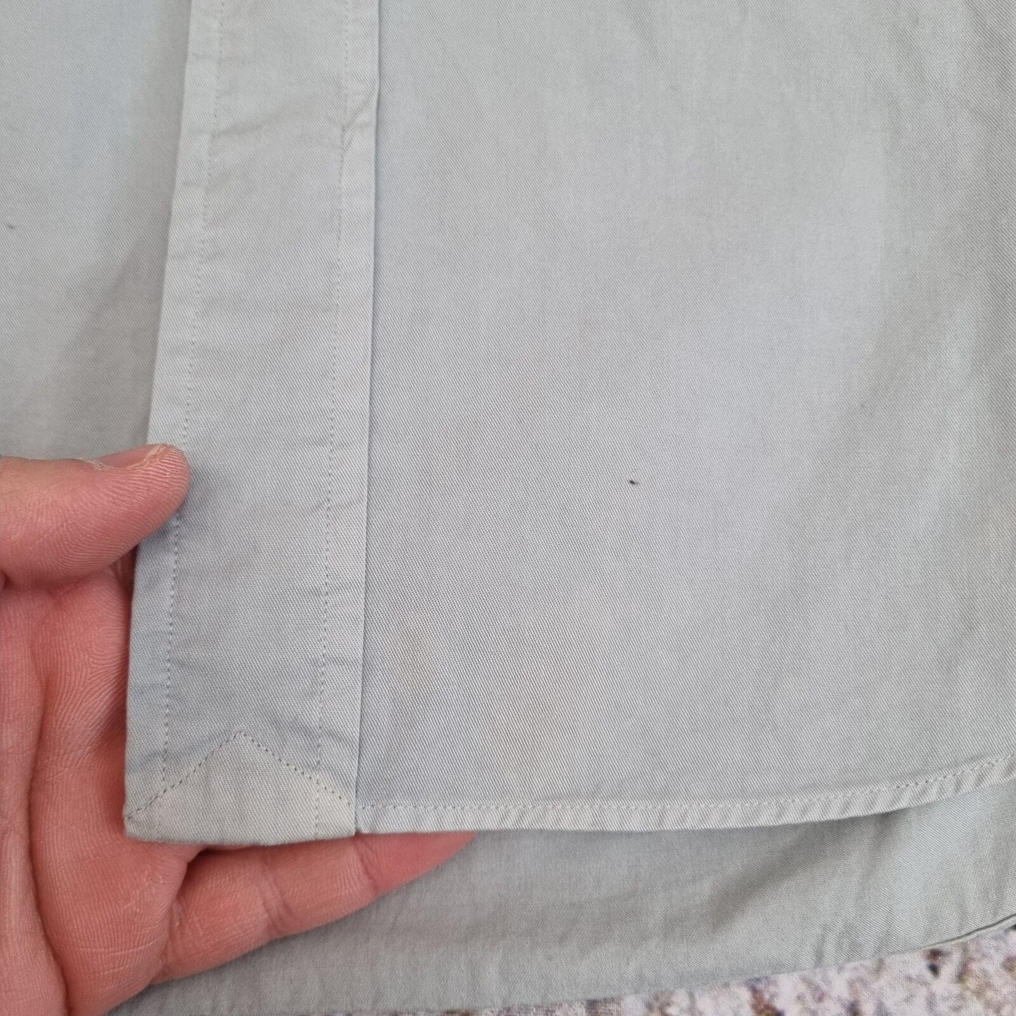 Ralph Lauren OXFORD SHIRT CLASSIC FIT PLAIN - Grey - Size M