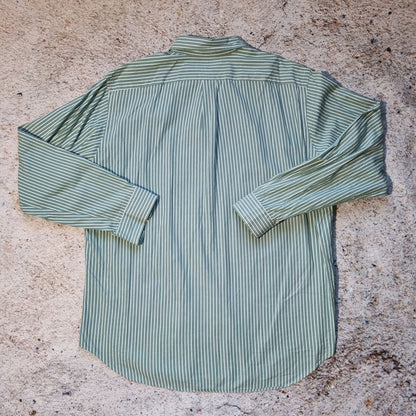 Ralph Lauren OXFORD SHIRT CLASSIC FIT STRIPE - Green - Size 17 34 35