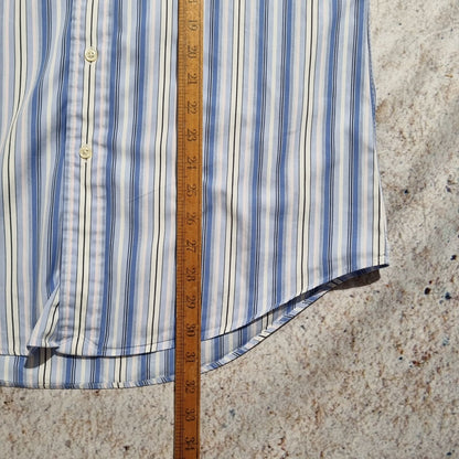 Ralph Lauren OXFORD SHIRT CUSTOM FIT STRIPE - Blue - Size M