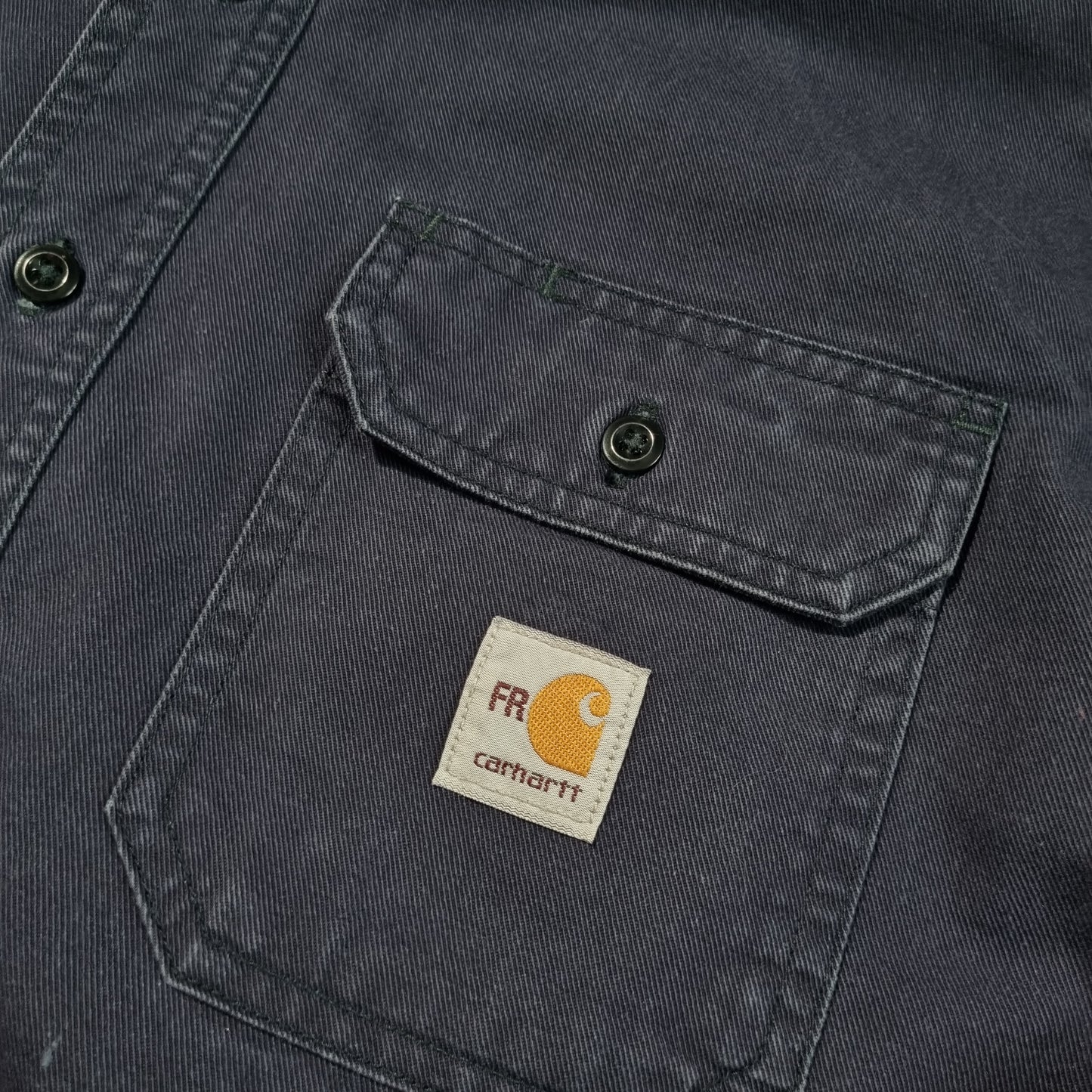 CARHARTT FR SHIRT WORKWEAR REGULAR FIT - Blue - Size XL