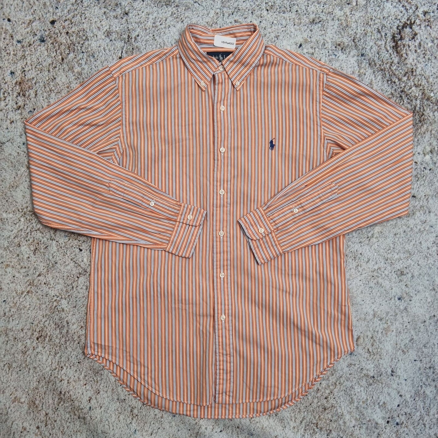 Ralph Lauren OXFORD SHIRT CLASSIC FIT STRIPE - Orange - Size M