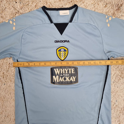 Diadora LEEDS UNITED JERSEY 2004/05 AWAY 3RD - Blue - Size S