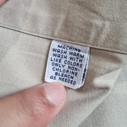 RALPH LAUREN OXFORD SHIRT BLAIRE 100% COTTON - Brown - Size M