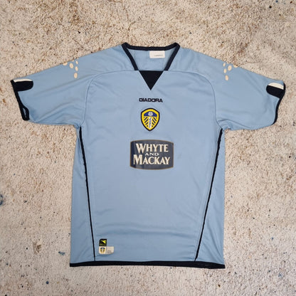 Diadora LEEDS UNITED JERSEY 2004/05 AWAY 3RD - Blue - Size S