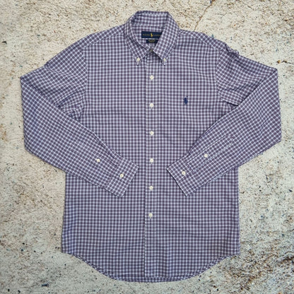 Ralph Lauren OXFORD SHIRT 100% COTTON STRETCH - Purple - Size S